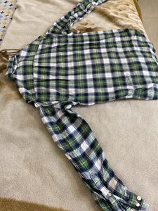 H&amp;M Full Sleeve Shirt, Green, Eur S