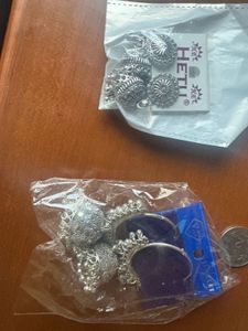 Oxidized Silver Jhumka Earrings