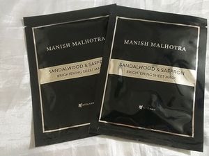 Manisha Malhotra Brightening Sheet Mask Combo