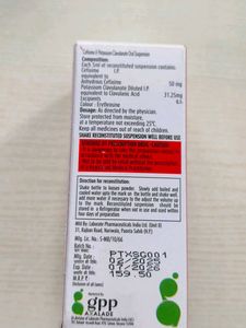 Ciftox-CV Oral Suspension