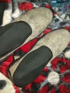 Sparkly Slip-on Shoes