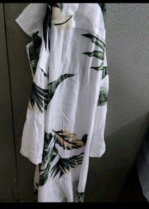 Leaf Print Shirt