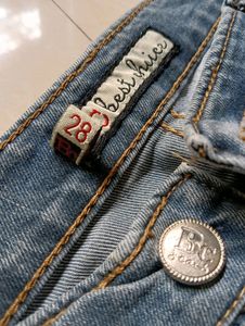 Women Blue Faded Slim Fit Jeans
