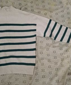 Striped Knit Sweater