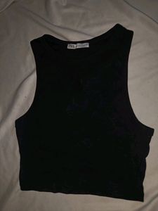 Zara Sleevless Crop Top