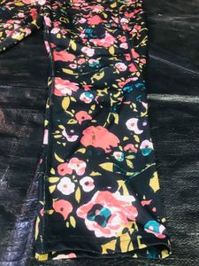 Floral Print Pants