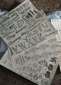 RESINS ART KIT+7 sticker sheets😍😍