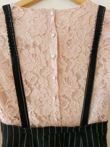 Korean Stylish Dungaree Dress