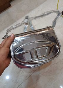 Diesel Silver Purse