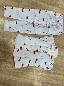 Printed Cordset Nighsuit