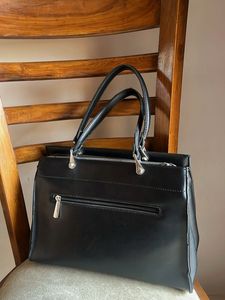 Stylish Black Tote Bag