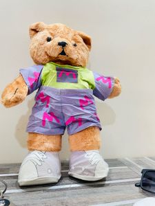 🧸 Cute &amp; Cuddly Teddy Bear – Dressed to Impress!