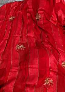 Red Heavy Saree..