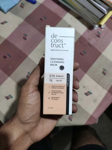 Deconstruct moisturizer and cleanser