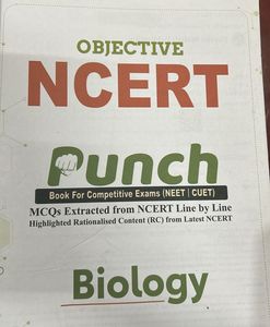 Objective Ncert Punch Biology 6500+ NTA like MCQS