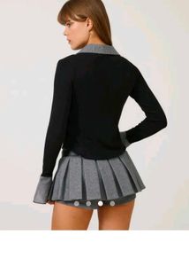 Collared Long Sleeve Top