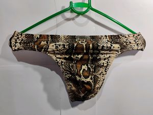 Snake Print  Men's Brief