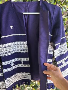 Pure Woollen Handwoven Jacket