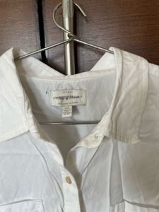 White Button-Down Shirt