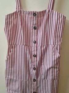 Shirt Dress With Pockets and Beauty Buttons