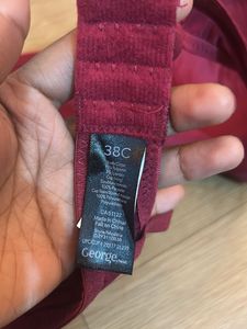 Burgundy Bra
