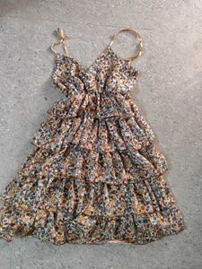 floral tiered dress.