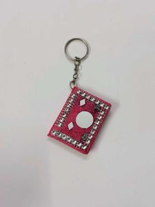 ✨📓 Handicraft Decorated Mini Diary Keychain🌷✨