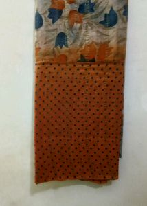 Crepe Silk(on Georgette) Saree