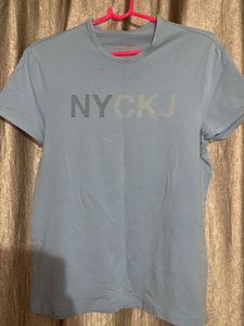 CK NYCKJ Graphic Tee - Light Blue