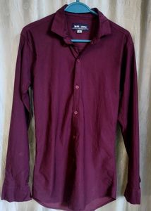 Burgundy Shirt