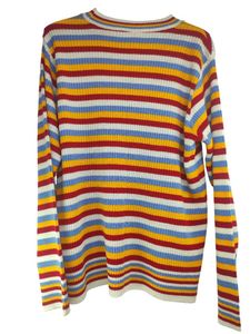 Striped Knit Top