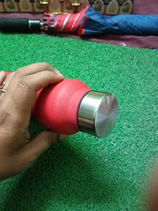 Red Stainless Steel Water Bottle