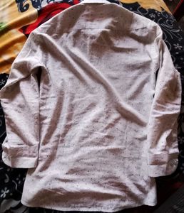 Patterned Button-Down Shirt