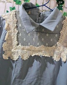 Vintage Lace Detail Dress