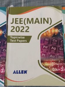 JEE Main 2022 and 2023 Papers - Allen