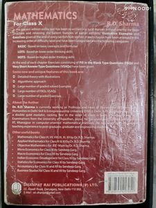 RD Sharma Maths With MCQ Book