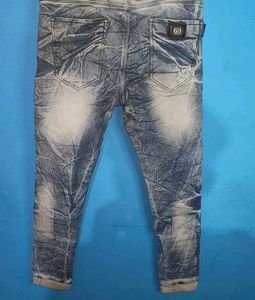 Distressed Denim Jeans