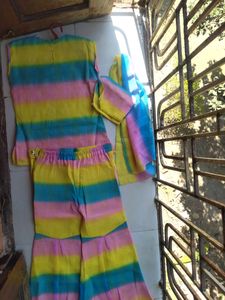 SHARARA SUIT (Less Frilled) FOR GIRLS