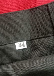 new black formal pant sale size 34