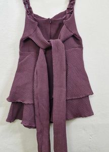 Back Tiered Mini Dress