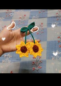 Crochet hair clips combo 🩷✨