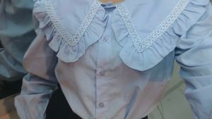 Japanese ruffle collar Blouse