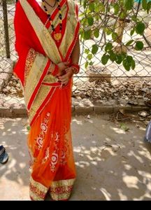 Embroidery Saree