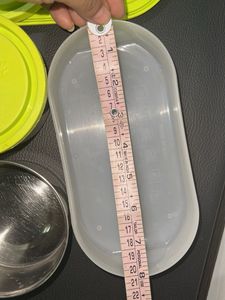 Air tight 3 Containers Lunch Box