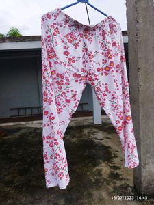 Floral Pant For Kurtis