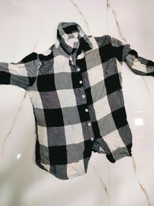 Black Cheque Shirt Lookbook