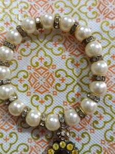 Pearl Beaded Bangle