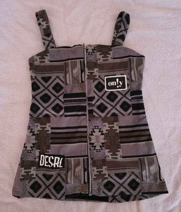 Black Zipper Dress Baby Girl 0-3month