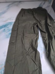 Olive Green Cargo Pants
