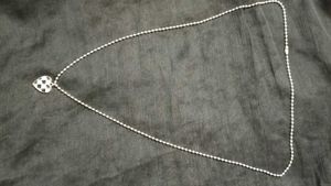 Long heart necklace